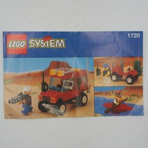 Lego System 1720 Manual Only Vintage Cactus Canyon - $22.75