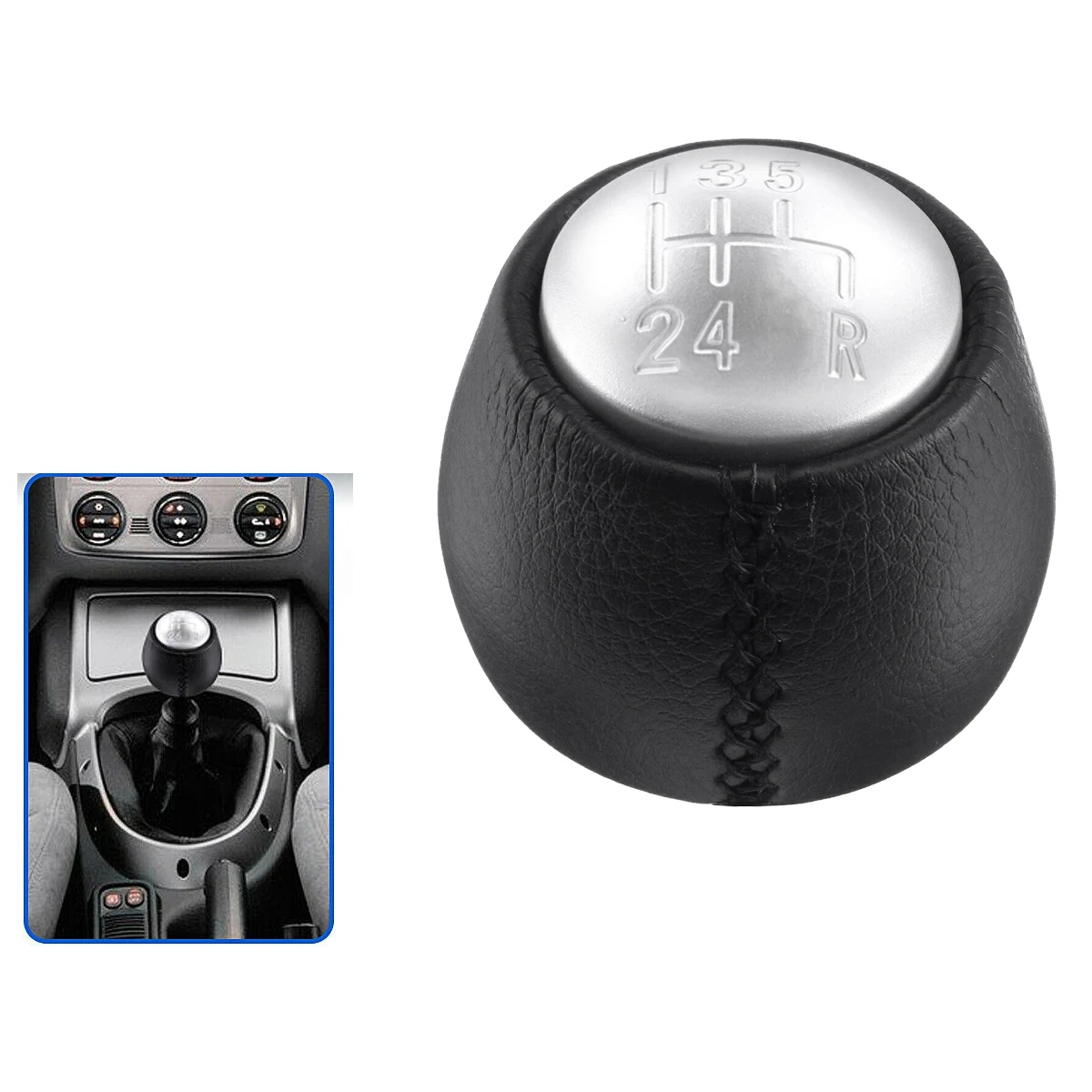 5 Speed Gear Shift Knob Shifter Lever for Alfa Romeo 147 1.9 JTD 735317144 - £44.12 GBP