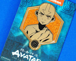 Avatar the Last Airbender Aang Golden Glitter Enamel Pin Figure - £12.05 GBP