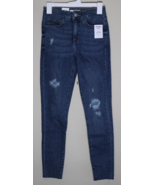 Denizen From Levi&#39;s 4 W27 High-Rise Super Skinny Sculpting Blue Jeans NWT - $27.68