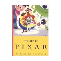 Art of Pixar Animation Studios: 100 Collectible Postcards Walt Disney Company (C - $26.00