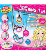 New HIDDEN TREASURE RING KIT By Small World Toys Ages 8+ DIY For Necklac... - £17.80 GBP