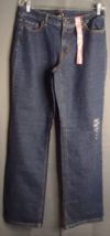 ANA Straight Leg Style Narrow Midnight Wash Denim Jeans Womens Size 12 - £19.63 GBP