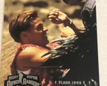Mighty Morphin Power Rangers The Movie 1995 Trading Card #70 Rocky’s Ready - £1.57 GBP