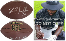 Kam Chancellor  Signed NFL Football Proof COA Autographed Seattle Seahawks - £157.69 GBP
