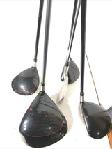 Lot TaylorMade Burner Superfast (4) Drivers &amp; (1) iron LEFT HANDED Golf ... - $206.91