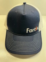 Shot Show 2024 Trucker Black White FORTIS Snapback Adjustable Hat Cap NEW - $17.81