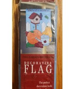 NEW Fall Garden Bird House Flag FALL WELCOME by New Creative  28” x 44” - $14.81