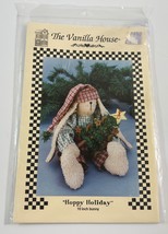 The Vanilla House Happy Holiday 10&quot; Bunny Pattern By Barbara Brunson - £7.28 GBP