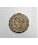 1854 Large Cent AU Coin AI101 - £93.74 GBP