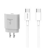 SOMOSTEL SMS-Q03 PD 25W USB-C FAST CHARGER + USB-C CABLE - $11.70 CAD