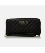 GUESS Women’s Brielle Large Zip Around Wallet (Black) - €39,06 EUR
