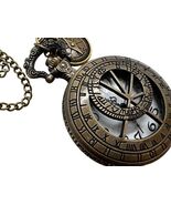 Prague Astronomical Clock Pocket Watch - Fantasy Medal Design - $13.28