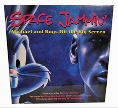 Space Jam Michael Jordan and Bugs Bunny Movie Book Hardcover 1996 - £11.95 GBP
