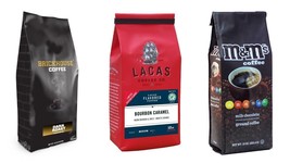 3 Pack Coffee Bundle with Brickhouse Dark Roast, Bourb Carm, &amp; M&amp;M - £21.23 GBP