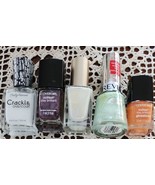 Five (5) Bottles of Various Brands of Nail Polish ~ Nail Color ~ Nail Gl... - $427.24 MXN
