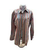 Polo Ralph Lauren Classic Fit Size M Men Button Down Dress Shirt Stripes - $278.64 MXN