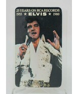 Elvis Presley 1980 Miniature Trading Card Pocket Calendar RCA Vintage - $9.87