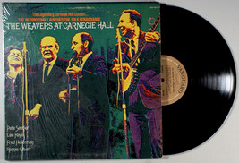 The Weavers - At Carnegie Hall (1957) Vinyl LP • Pete Seeger, Ronnie Gilbert - £9.43 GBP