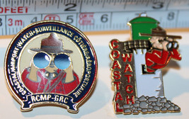 RCMP 2x Coastal Watch Airport Lighthouse Canada Mounted Police Collectib... - £16.38 GBP