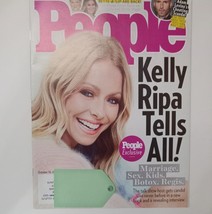 People Magazine Kelly Ripa Tells All Cover Adam Levine SJP October 10th ... - $4.72