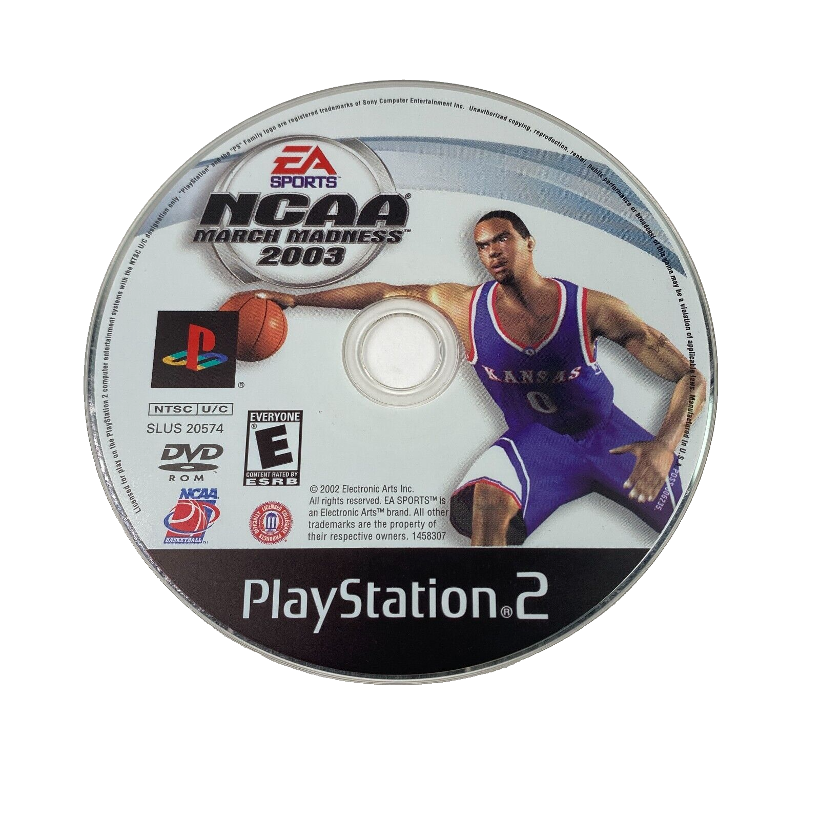 Primary image for NCAA March Madness 2003 Sony Playstation 2 PS2 Video Game DISC ONLY