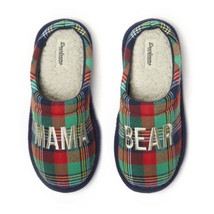Dearfoams Unisex Family Bear Matching Comfort Slippers Mama Bear Size 11-12 - £14.52 GBP