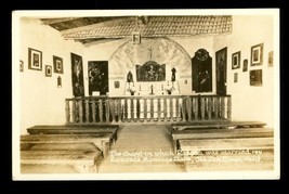 Vintage RPPC Postcard Ramona&#39;s Marriage Place Chapel San Diego Old Town CA - £11.81 GBP