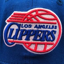 LA Los Angeles Clippers Embroidered Blue Fitted New Era 59Fifty Cap sz 7 USA - £11.21 GBP