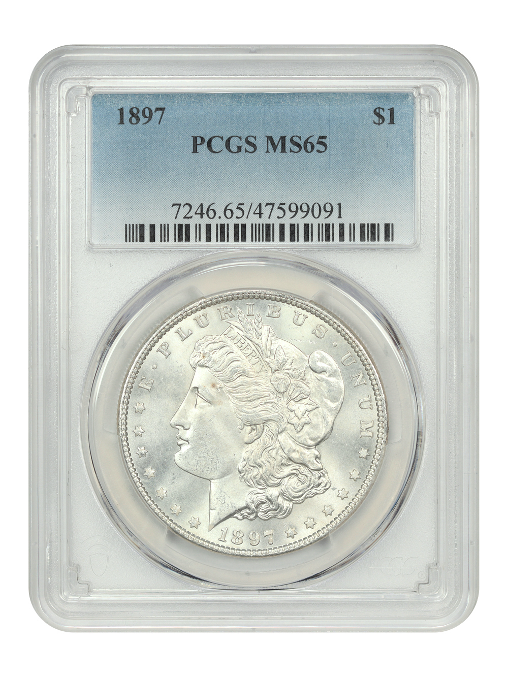 Primary image for 1897 $1 PCGS MS65
