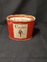 Vintage Cavalier 100 King Size Cigarettes Metal Tin Tobacco Case - £10.87 GBP