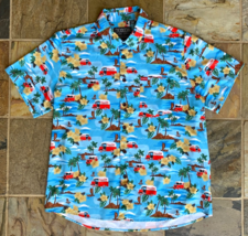 Dixxon Flannel Co Hawaiian Shirt Mens-2XL-Tropical Floral Van - Snap On ... - $50.00