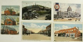 Vintage Lot Travel Postcards ARKANSAS Hot Springs Little Rock Army Hospital AZ - £10.76 GBP