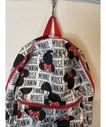 Disney Mickey Mouse Back Pack Bookbag Pouch Zip 16x9 - €17,19 EUR