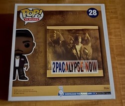 Tupac Shakur 2PAC Funko Pop Albums 28 2PACALYPSE Now Figure / Hard Case In Stock - £15.97 GBP