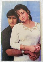 Bollywood India Star Actor Ajay Devgan Tisca Chopra Rare Old Post card Postcard - £31.45 GBP
