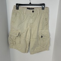 American Eagle Cargo Shorts Mens 28 Ripstop Khaki Longboard Hiking Gorpc... - $32.31 CAD