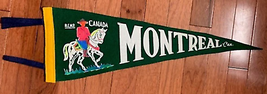 Vintage Montreal Canada Pennant - $19.01