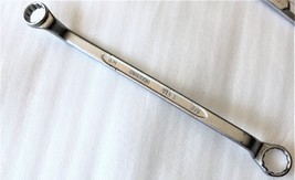 Vintage Indestro USA 3/4&quot; x 7/8&quot; Double Offset Box End Wrench 914A - £15.12 GBP
