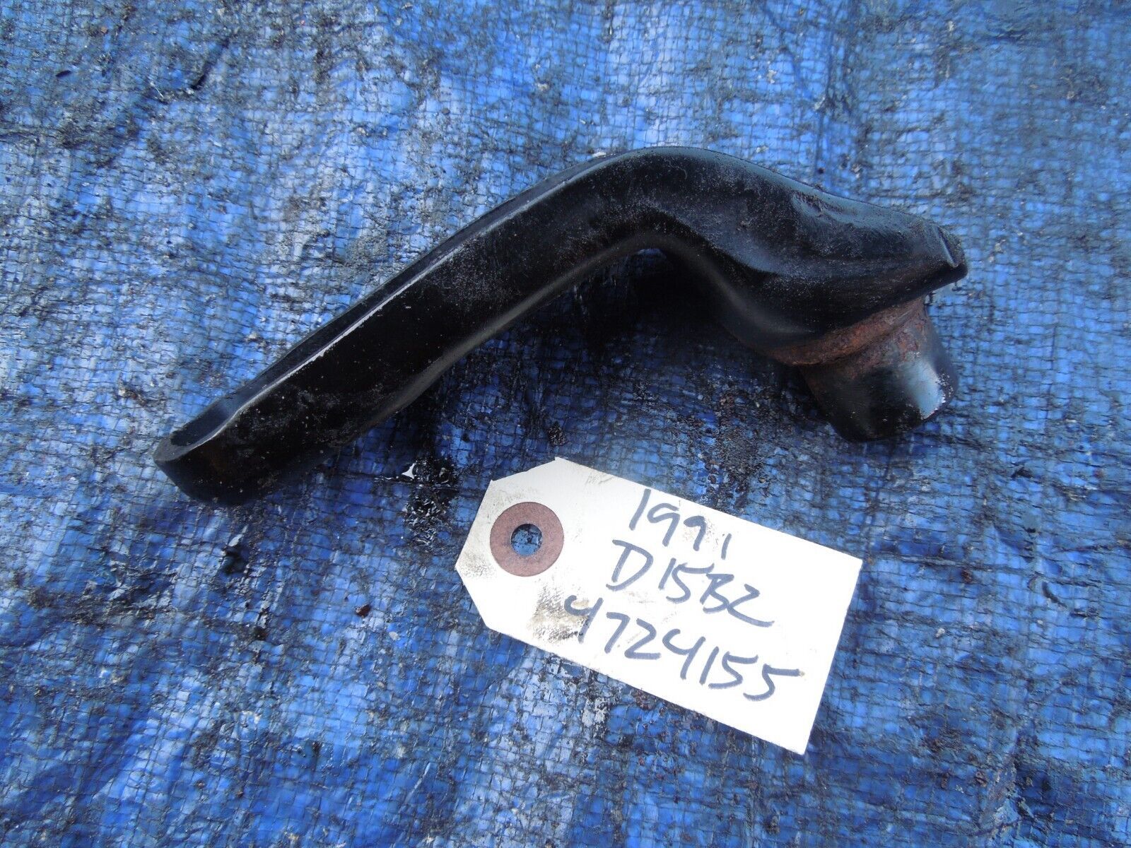 88-91 Honda Civic CRX D15B2 1.5L driver side engine bracket stiffener OE... - $39.99