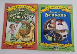 Preschool Kindergarten We Both Read 2 Reader Picture Book Lot Monster Seasons - £3.18 GBP