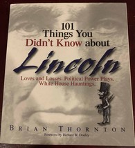 101 Things You Didn&#39;t Know about Lincoln - £7.38 GBP