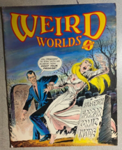 WEIRD WORLDS #2 (1980) Scholastic black-and-white horror/comics magazine... - £15.78 GBP