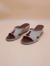 Heeled Sandals Raffia,  Sandals With Wide Heels, Handmade Sandals, , Wom... - £55.94 GBP