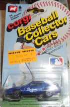 1/64 Scale Corgi Baseball Collector Cars &quot;Dodgers&quot; #518 Ford Mustang On ... - £3.13 GBP