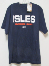 NWT Reebok NHL Center Ice New York Islanders &#39;Isles&#39; Adult T-Shirt Size 2XL Navy - £23.97 GBP