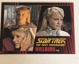 Star Trek The Next Generation Villains Trading Card #90 Yuta - $1.97