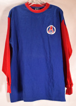 Toffs.co Mens Vintage PSG Football LS SweatShirt Blue Red XL - £55.23 GBP