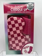 Packed Party Cuddle Up  Sassy Coordinating Pink 3pc Gift Set Mask Sock J... - $6.11