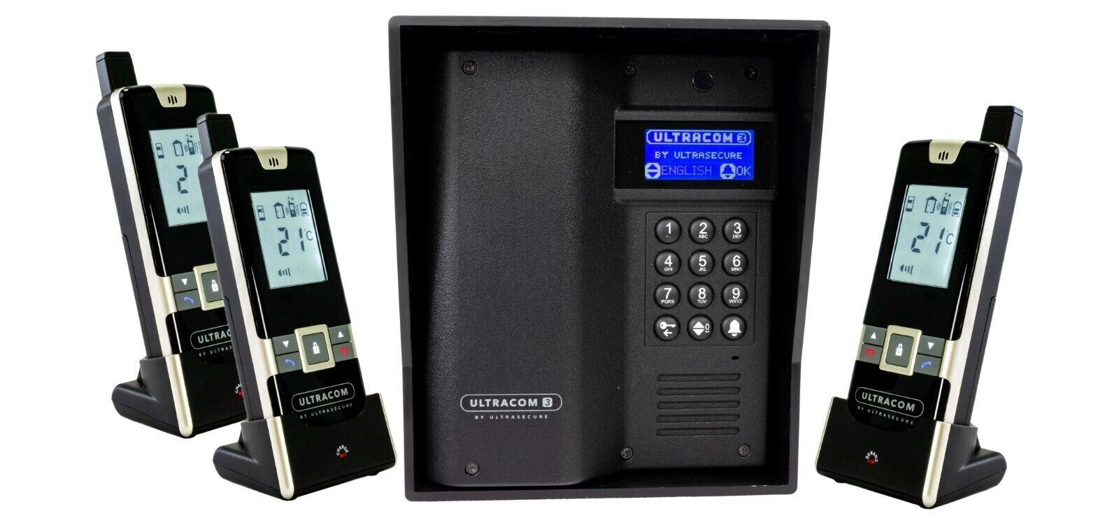 Primary image for Wireless Intercom for 3 Properties - Flats - Apartments - UltraCOM3